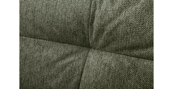 ECKSOFA in Flachgewebe Dunkelgrün  - Dunkelgrün/Schwarz, KONVENTIONELL, Textil/Metall (294/176cm) - Carryhome