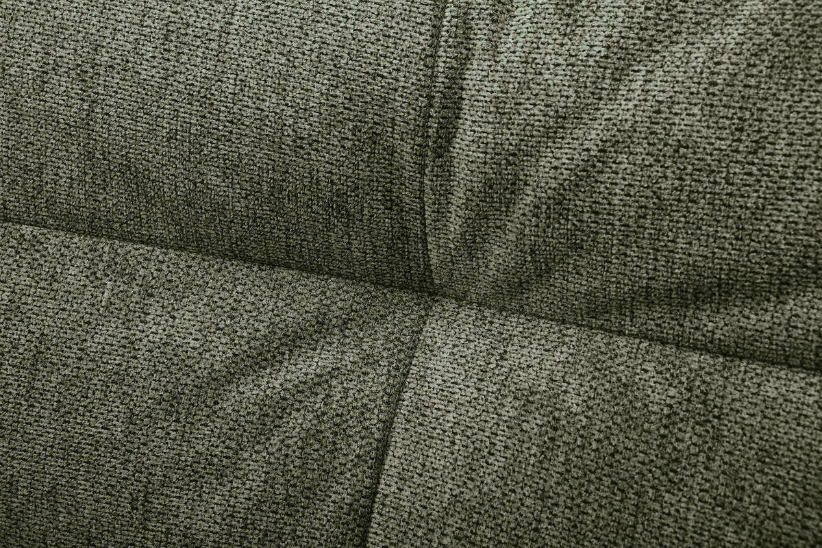 HÖRNSOFFA i flatväv mörkgrön  - svart/mörkgrön, Klassisk, metall/textil (294/176cm) - MID.YOU