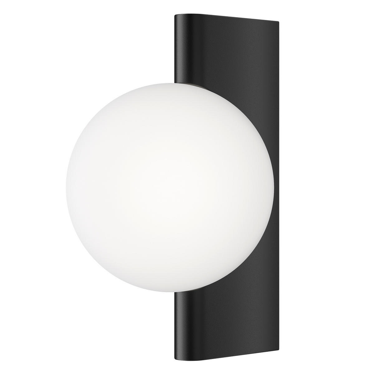 WANDLEUCHTE - Weiss/Schwarz, Trend, Glas/Metall (18/30/21,5cm) - MAYTONI