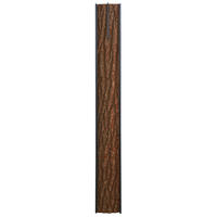 GARDEROBENPANEEL  in 20/174/8 cm  - Eichefarben/Anthrazit, Design, Holz/Metall (20/174/8cm) - Valnatura