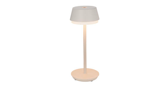 LED-TISCHLEUCHTE 12/30 cm - Weiß, Basics, Kunststoff/Metall (12/30cm) - Dieter Knoll