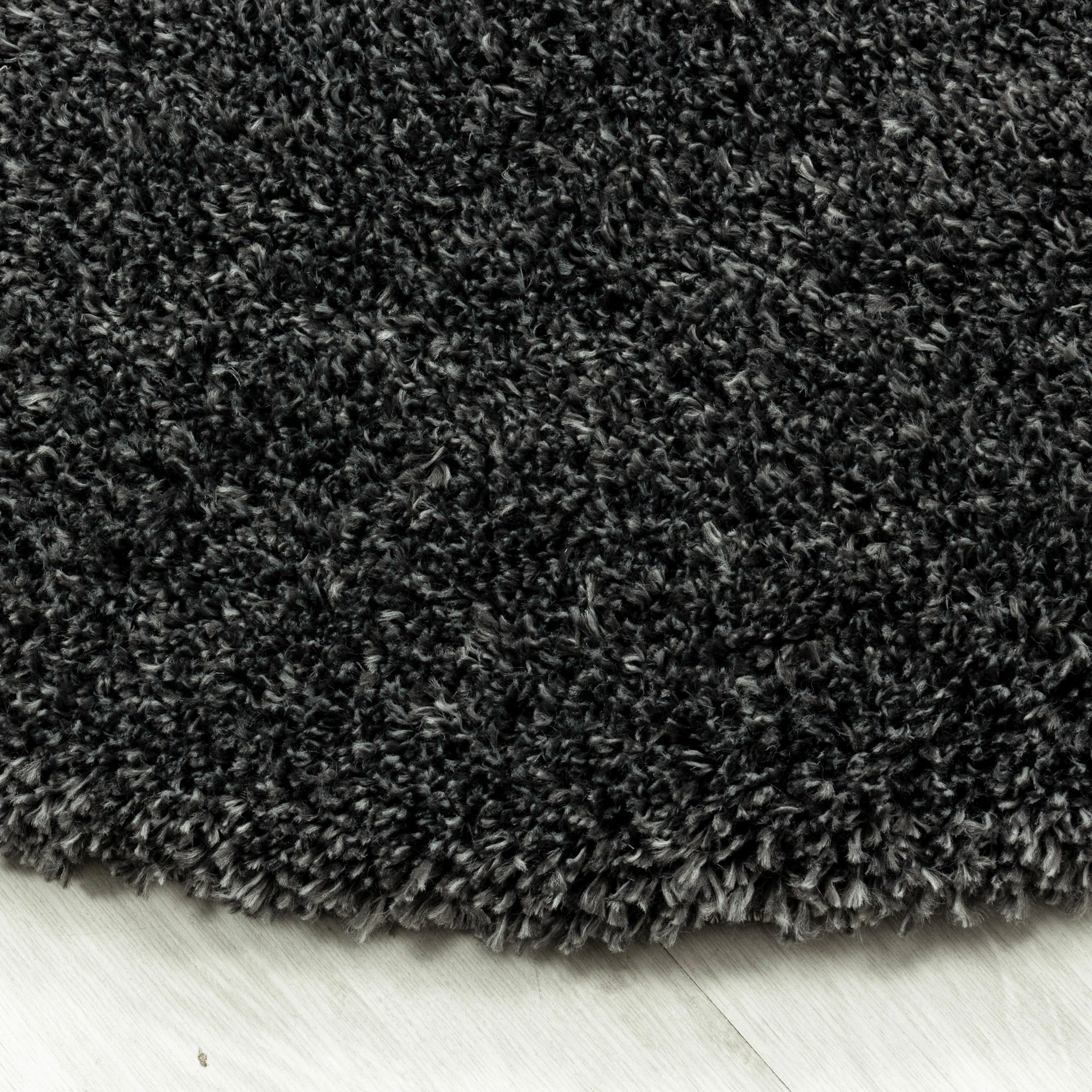 PREPROGA Z VISOKIM FLOROM Fluffy 3500 Grey   tkano  siva  - siva, Basics, tekstil (200cm)