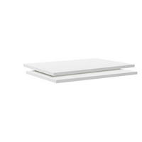 SET POLICA bijela   87,9/1,8/55,1 cm    - bijela, drvni materijal (87,9/1,8/55,1cm) - Hom`in