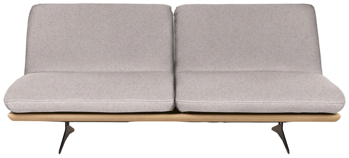 SCHLAFSOFA Holz, Textil Naturfarben  - Beige/Schwarz, Design, Holz/Textil (204/92/90cm) - Dieter Knoll