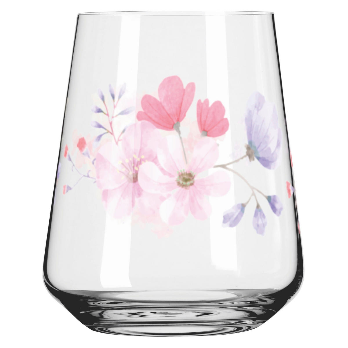 GLÄSERSET Sommersonett  - Pink/Transparent, Design, Glas (9.3/11.0cm) - Ritzenhoff