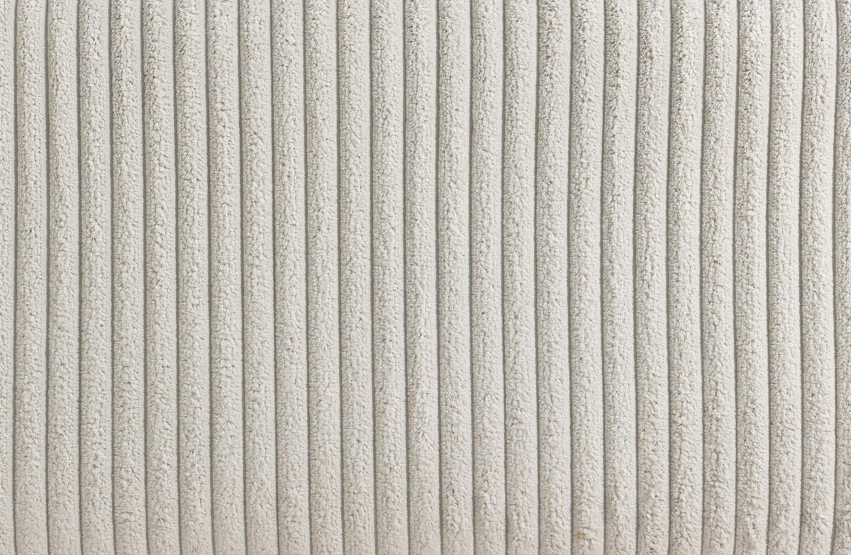 ROHOVÁ SEDAČKA, textil, kompozitní dřevo, krémová - černá/krémová, Konvenční, kov/kompozitní dřevo (284/253cm) - Livetastic