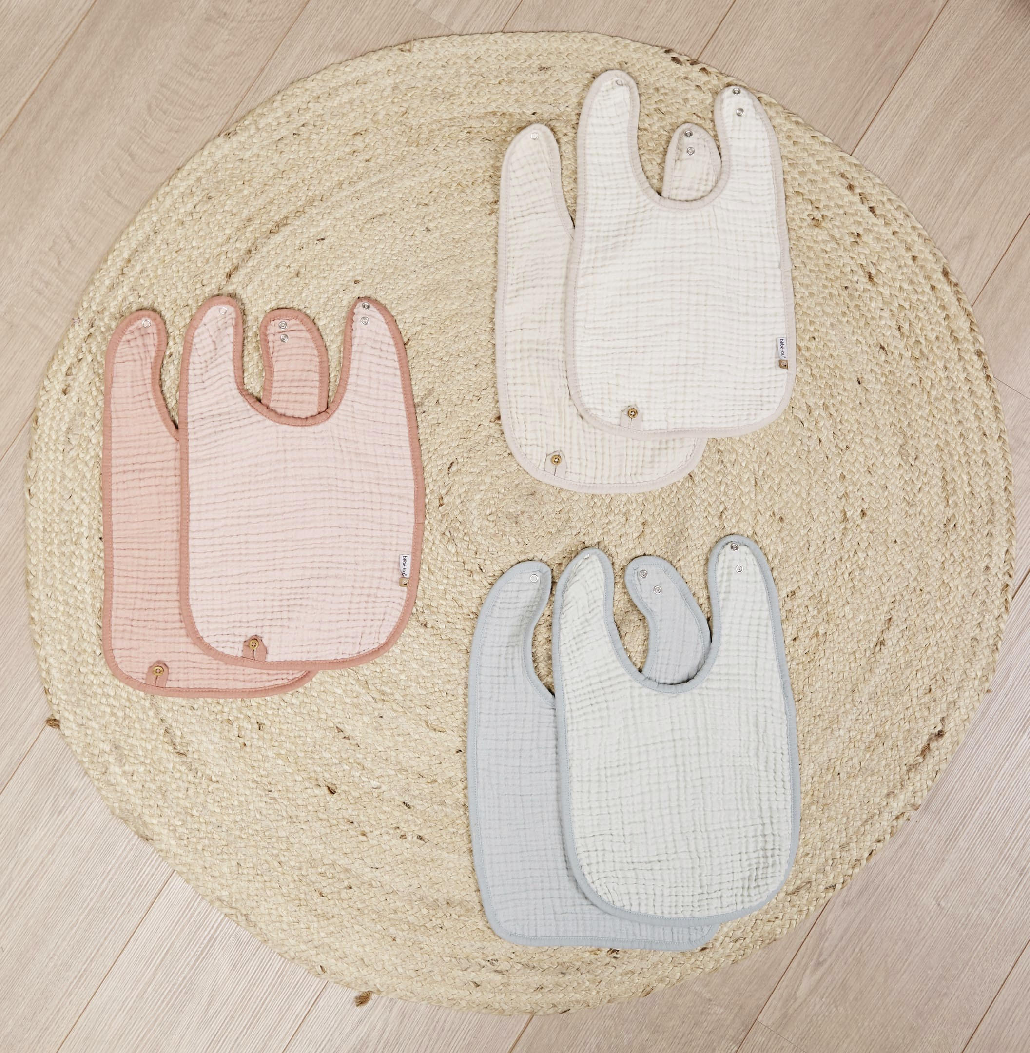 LÄTZCHEN - Altrosa/Rosa, Basics, Textil (23/39cm) - Bebe Jou