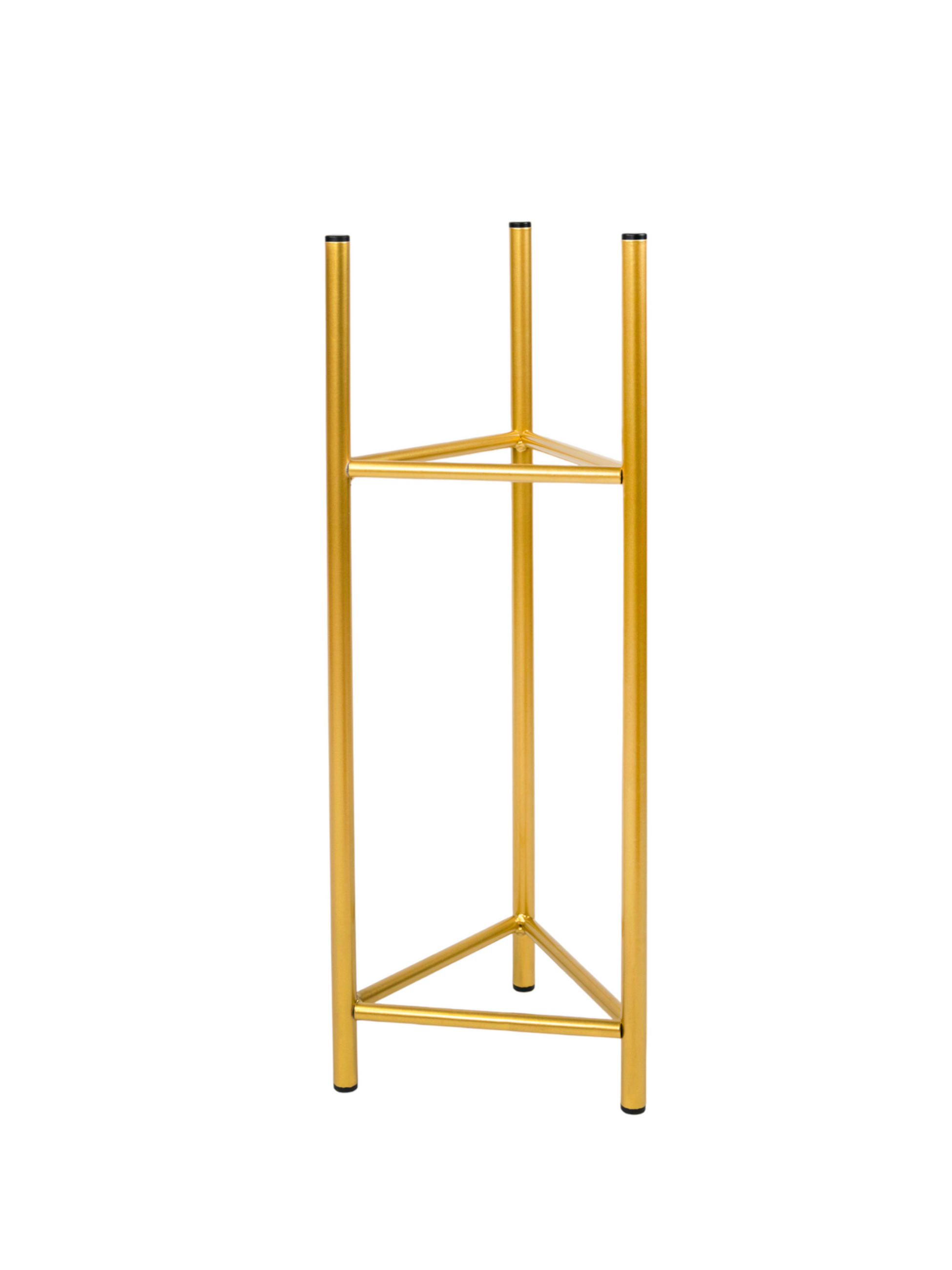BLUMENSTÄNDER Metall  - Goldfarben, Basics, Metall (23/60/23cm)