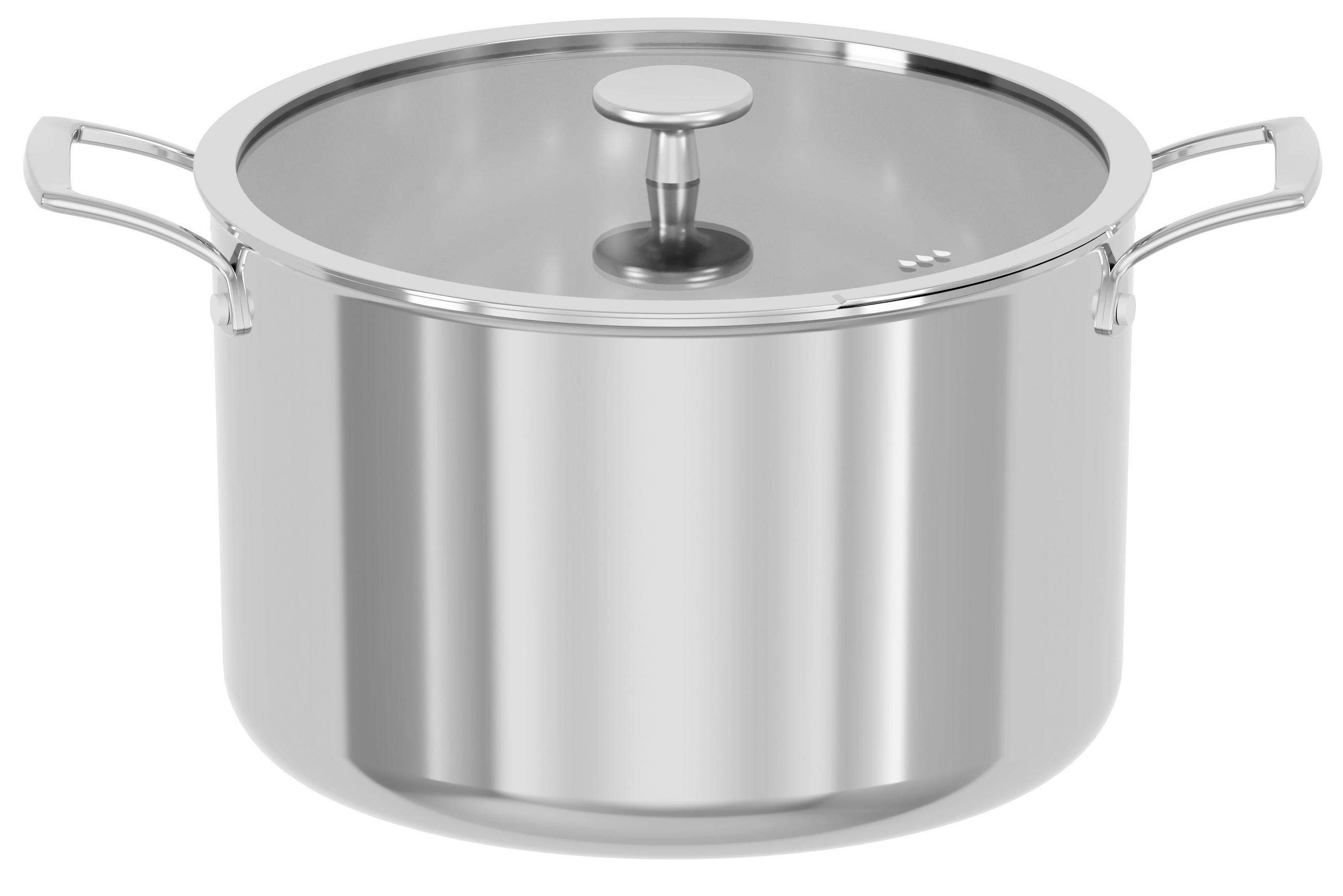 HRNEC NA POLÉVKU, nerezová ocel, 28/18 cm - barvy nerez oceli, Basics, kov (28/18cm)