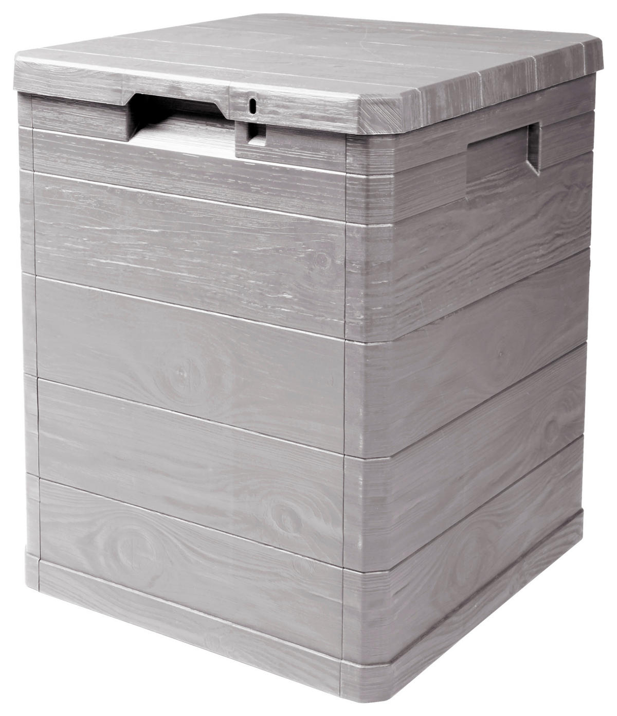 KISSENBOX 44/50/43 cm  - Hellgrau, Basics, Kunststoff (44/50/43cm)