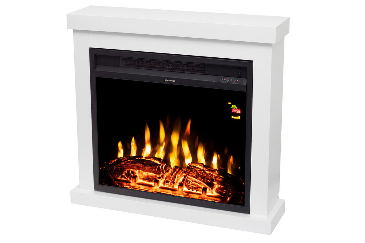 ELEKTROMOS KANDALLÓ - fehér, Basics, fém (74/66/20cm)