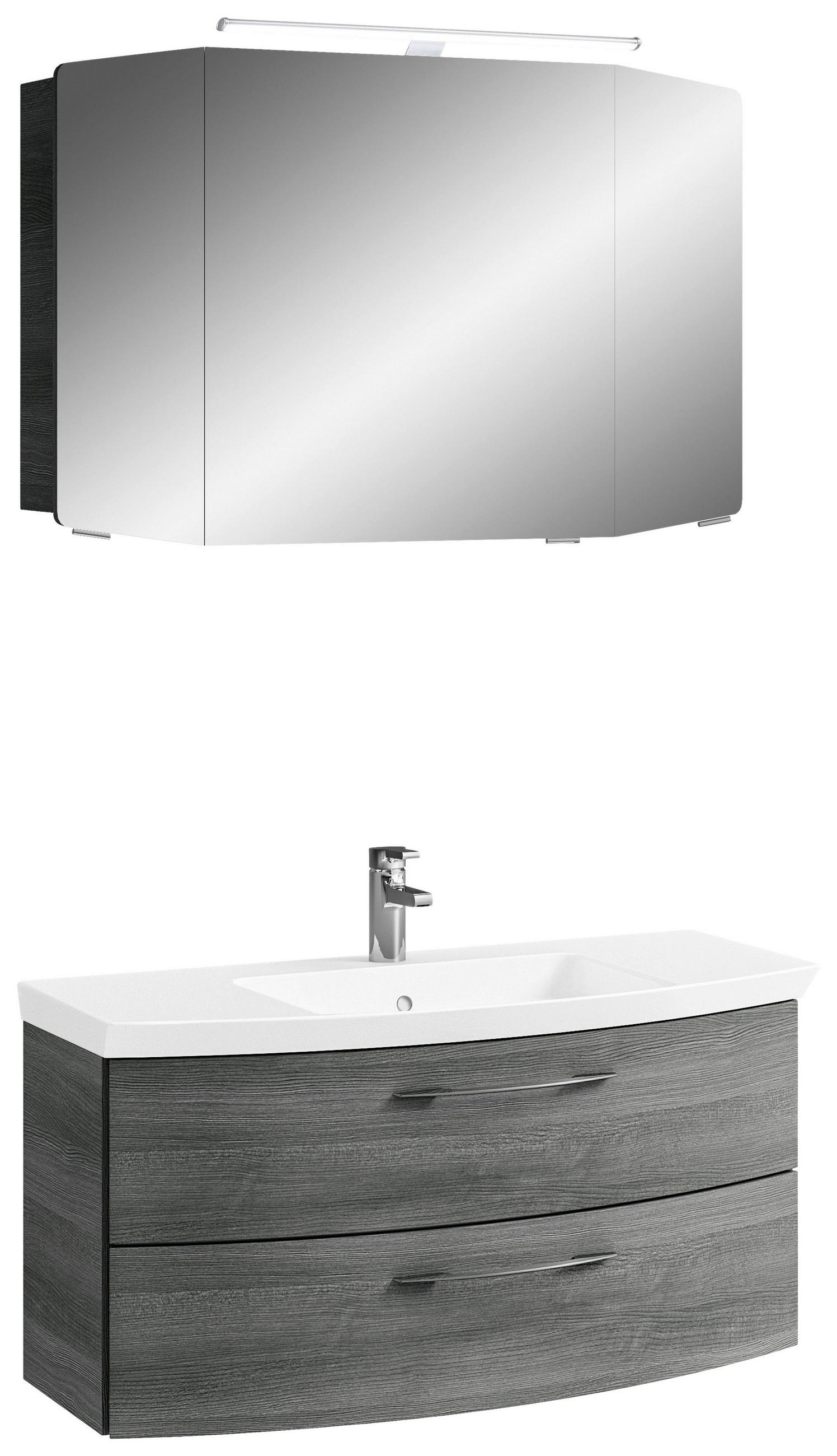 Pelipal Badezimmer Cassca Graphit 101 cm
