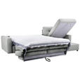 ECKSOFA Grau Webstoff  - Schwarz/Grau, KONVENTIONELL, Kunststoff/Textil (270/160cm) - Carryhome