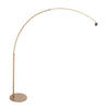 BOGENLEUCHTE Sparkled Light 45/240/210 cm   - Bronzefarben, Design, Metall (45/240/210cm)