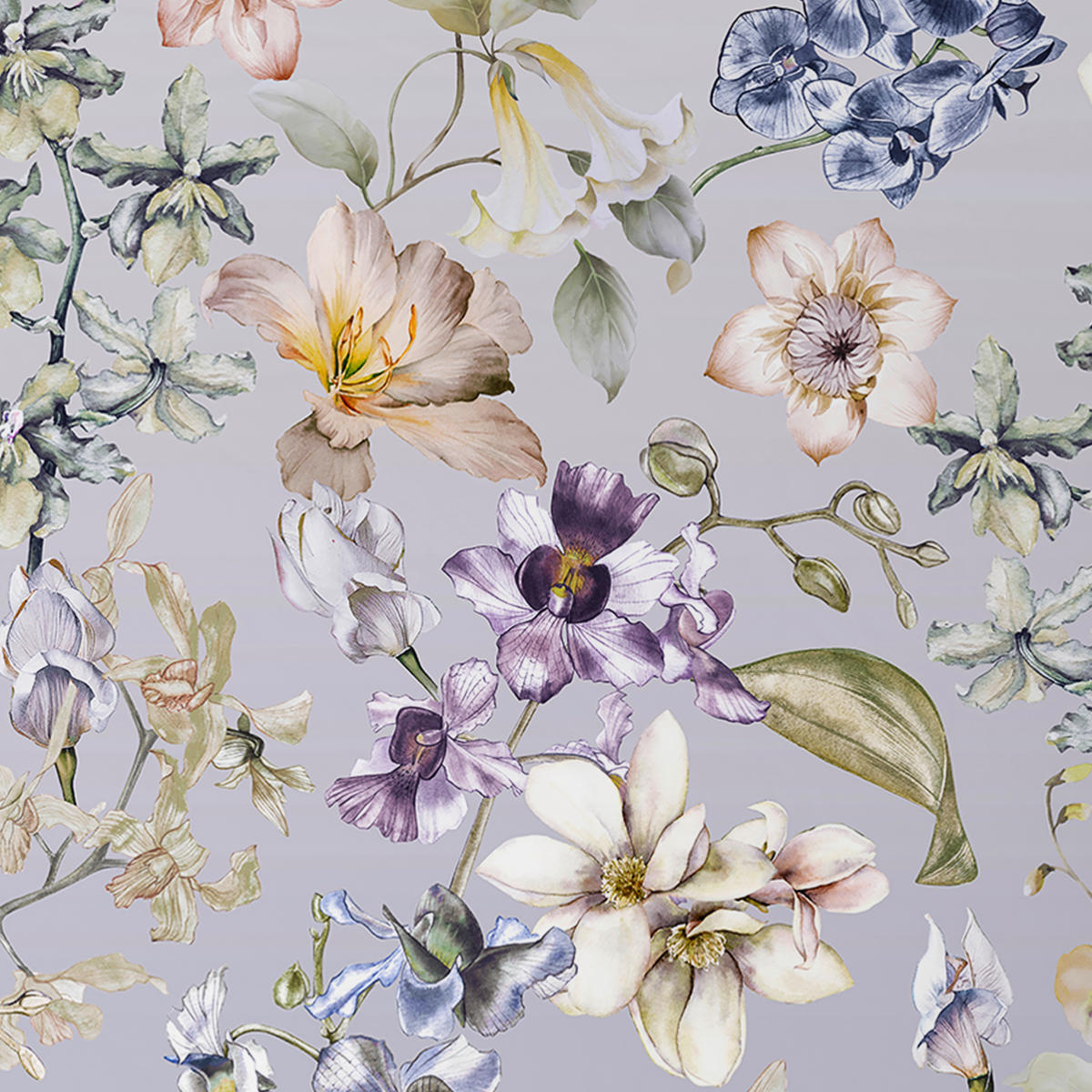 WENDEBETTWÄSCHE 2-teilig Satin 135/200 cm  - Taubenblau, Design, Textil (135/200cm) - Novel