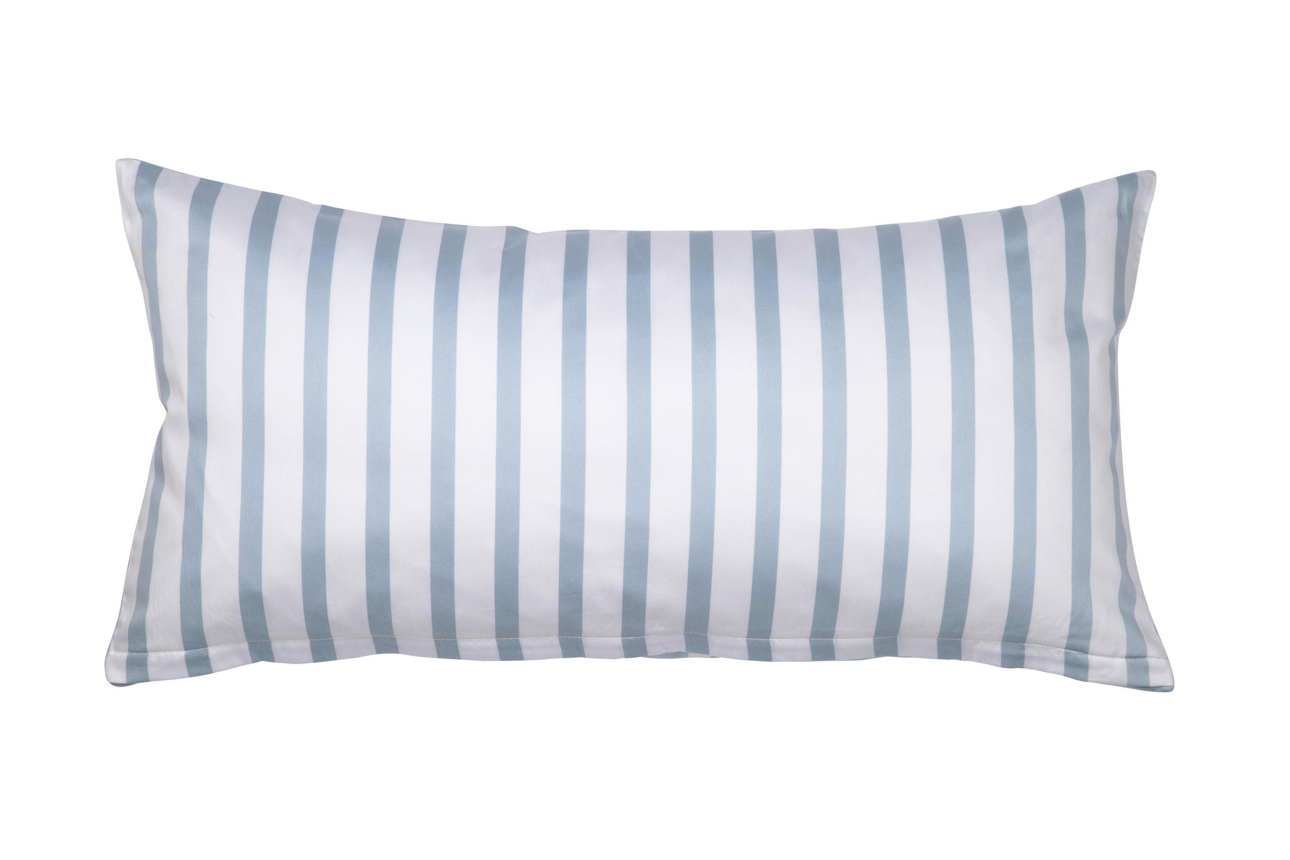 KISSENHÜLLE GENTANO 40/80 cm  - Blau/Weiß, Design, Textil (40/80cm) - Janine