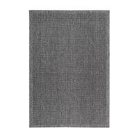 FLACHWEBETEPPICH 80/150 cm Indonesia - Kediri Silber Grau  - Grau, KONVENTIONELL, Textil (80/150cm)