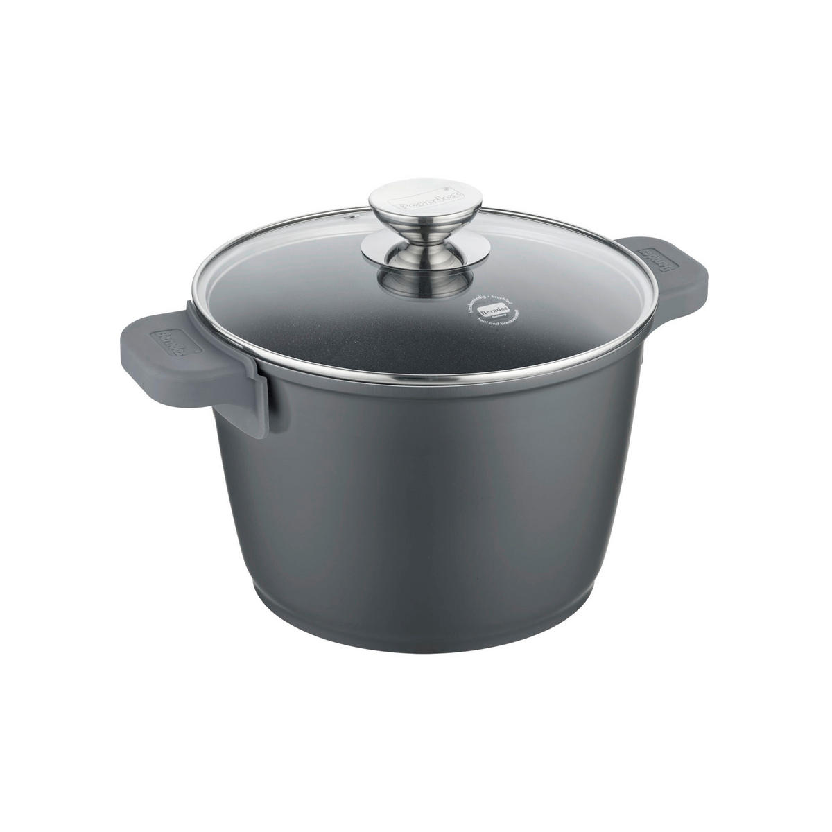 HRNEC NA ZELENINU, hliník, 28 cm  - tmavě šedá, Basics, kov (28cm) - Berndes