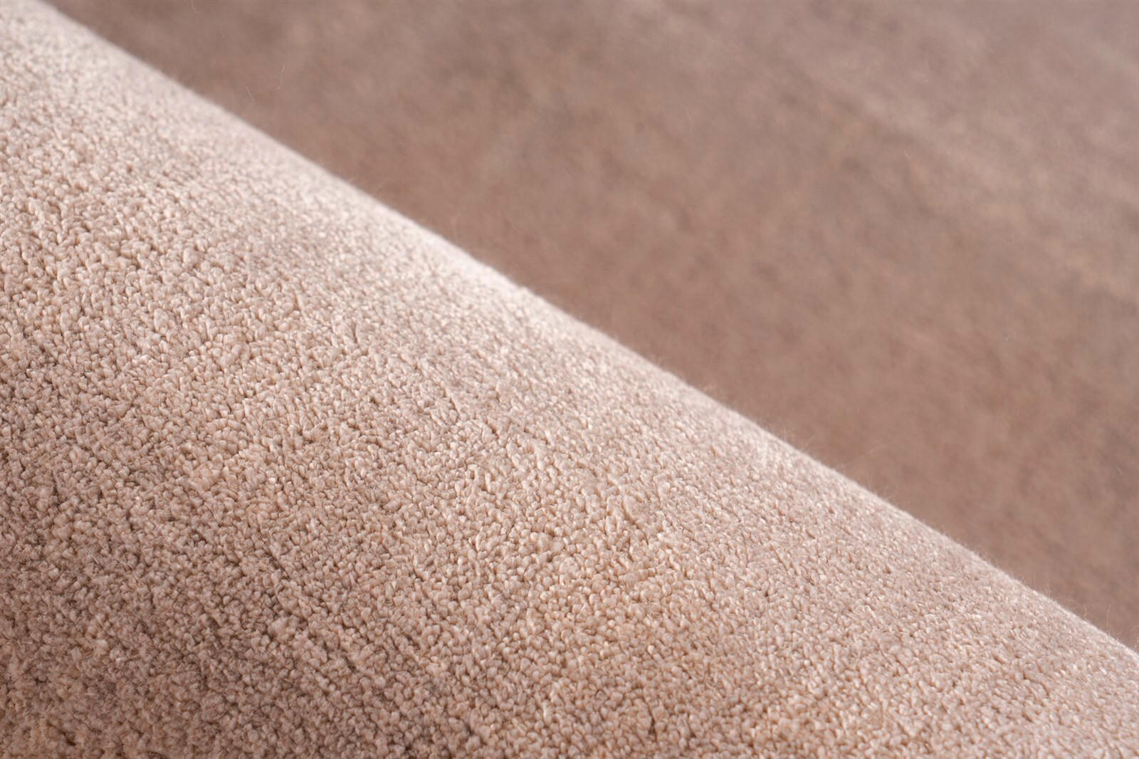 Thumbnail - Kayoom Teppich Village 125 Champagner, Champagner, Textil, Uni, rechteckig, 160x230 cm, pflegeleicht, Teppiche & Böden, ...