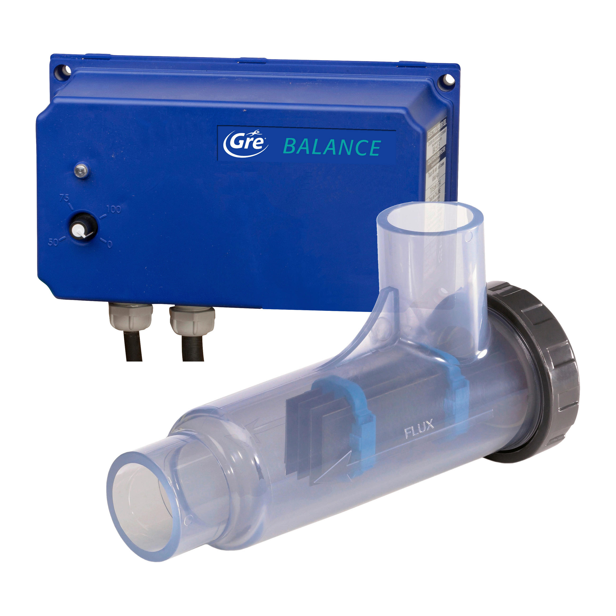 CHLORGENERATOR GRE EESB55 2022  - Blau, KONVENTIONELL, Kunststoff (13.5/7/22.5cm) - Gre