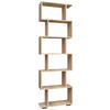 REGAL Sonoma Eiche  - Silberfarben/Sonoma Eiche, Design, Holzwerkstoff/Kunststoff (60/196/24cm) - MID.YOU