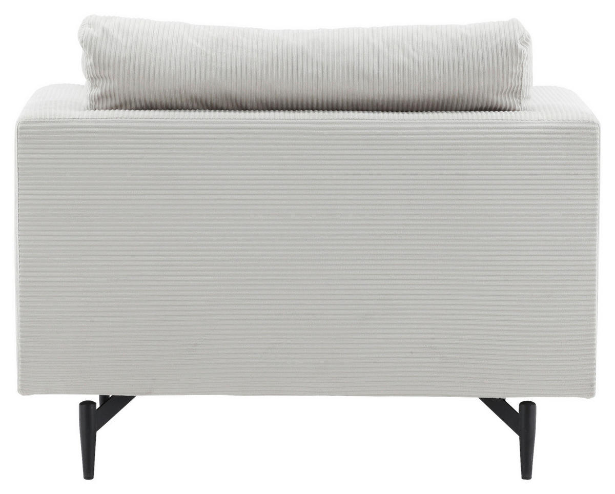 SESSEL in Beige  - Beige, Design, Textil/Metall (104/82/92cm) - Livetastic
