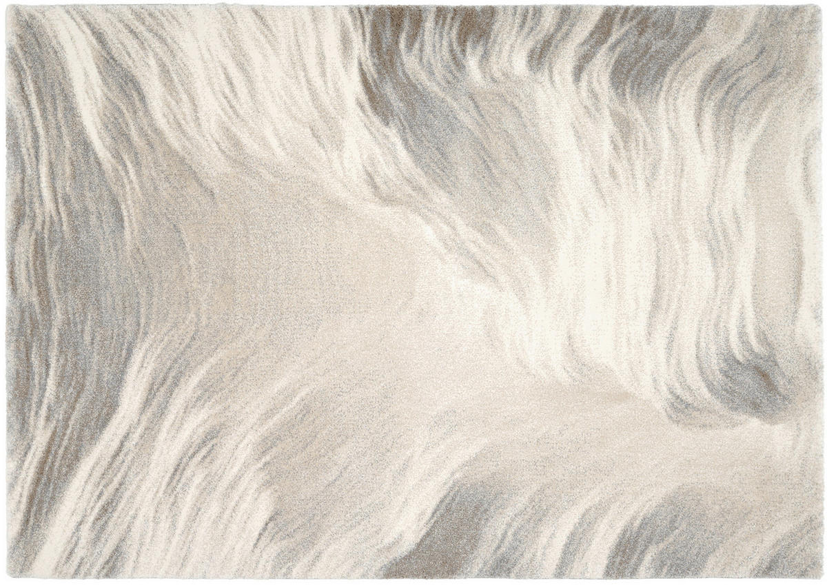 TEPPICH 65/130 cm Seraphin Liora Grau, Hellgrau, Beige  - Beige/Hellgrau, Design, Textil (65/130cm) - Novel