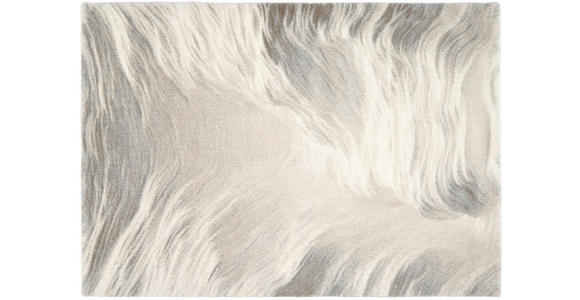 WEBTEPPICH 65/130 cm Seraphin Liora Grau, Hellgrau, Beige  - Beige/Hellgrau, Design, Textil (65/130cm) - Novel