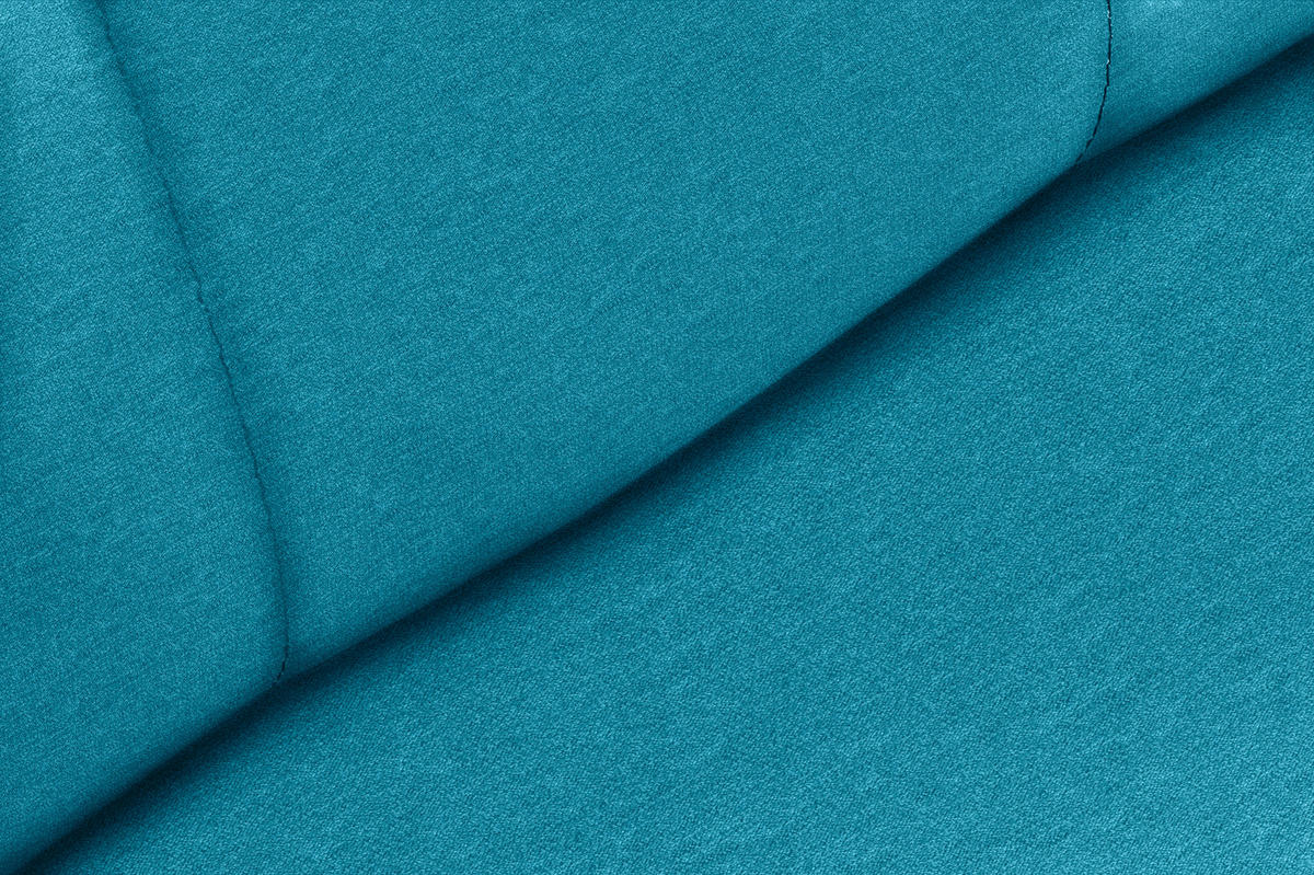 STUHL Webstoff Weiß, Türkis Buche massiv  - Türkis/Weiß, ROMANTIK / LANDHAUS, Holz/Textil (44/91/57cm) - Landscape