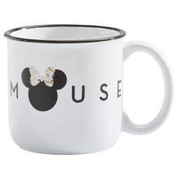 KAFFEEBECHER Minnie Mouse  415 ml   - Schwarz/Weiß, Trend, Keramik (13/10/10cm) - Disney