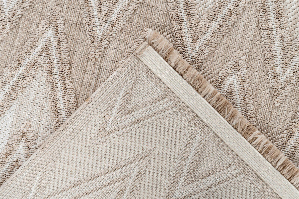 FLACHWEBETEPPICH 80/150 cm  - Beige, Basics, Textil (80/150cm) - Kayoom