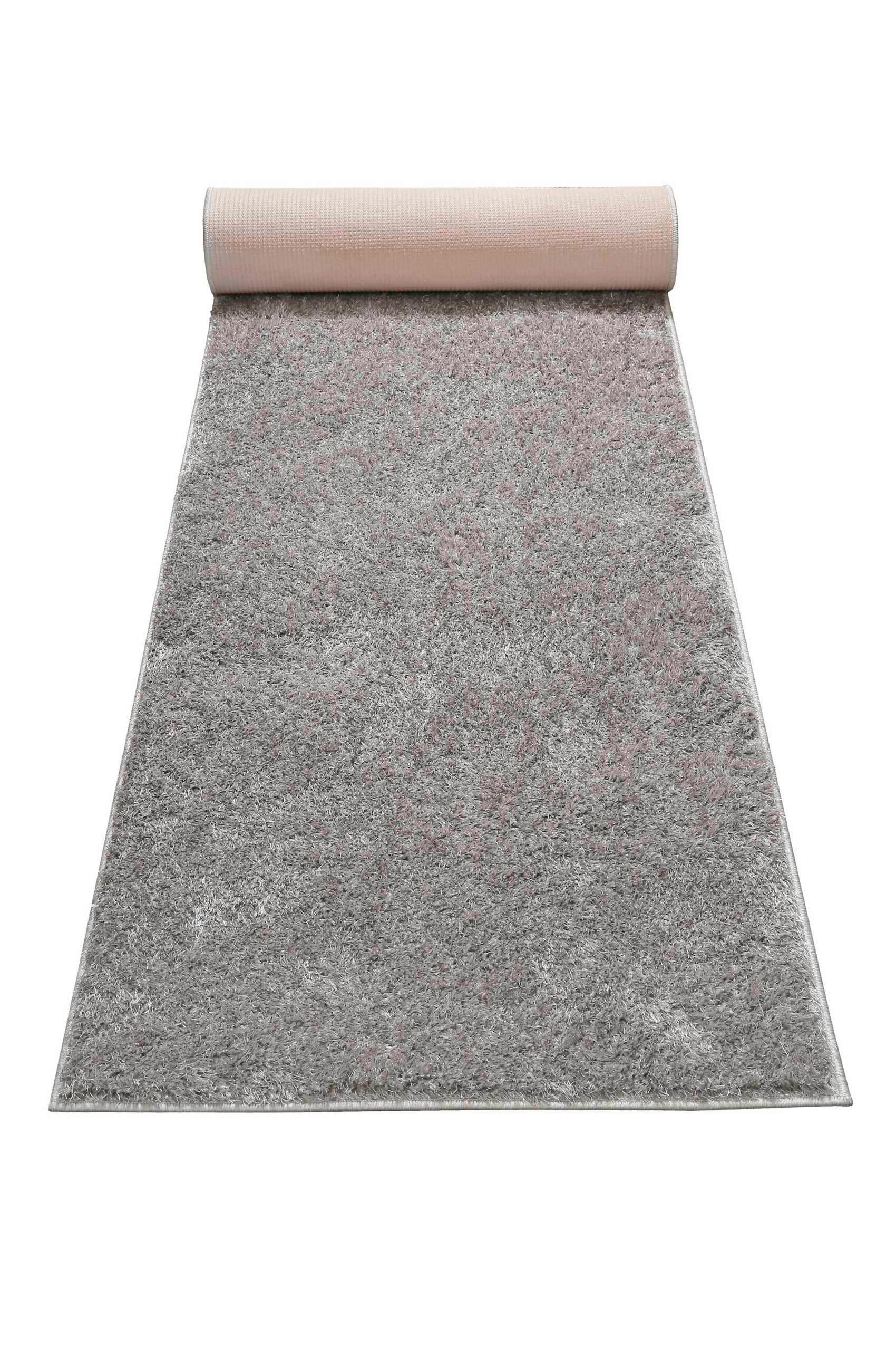 LÄUFER 80/230 cm SWAGGER SHAG Hellgrau  - Hellgrau, Basics, Kunststoff/Textil (80/230cm) - Esprit