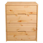 KOMMODE  in 80/98/45 cm  - Zirbelkieferfarben, Natur, Holz (80/98/45cm) - Linea Natura