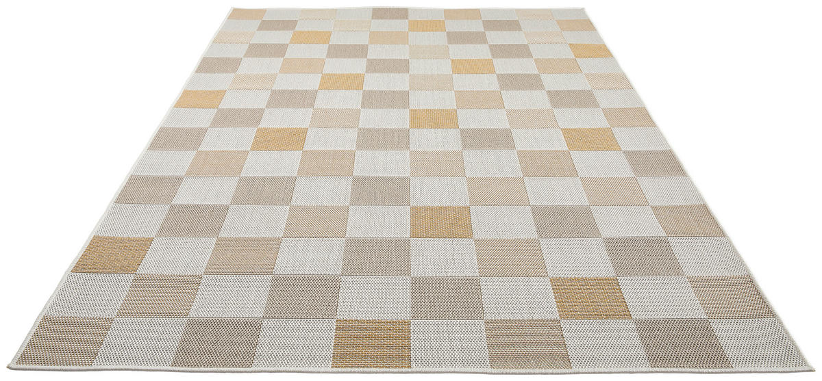 OUTDOORTEPPICH 160/230 cm Gelb, Beige  - Gelb/Beige, Design, Textil (160/230cm) - Novel