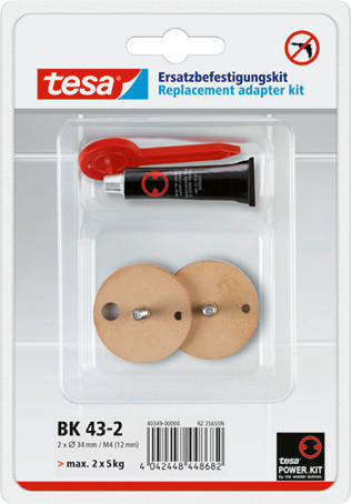 MONTAGEKLEBER Powerkit  - Basics, Kunststoff (2,5/17,9/12,3cm) - Tesa