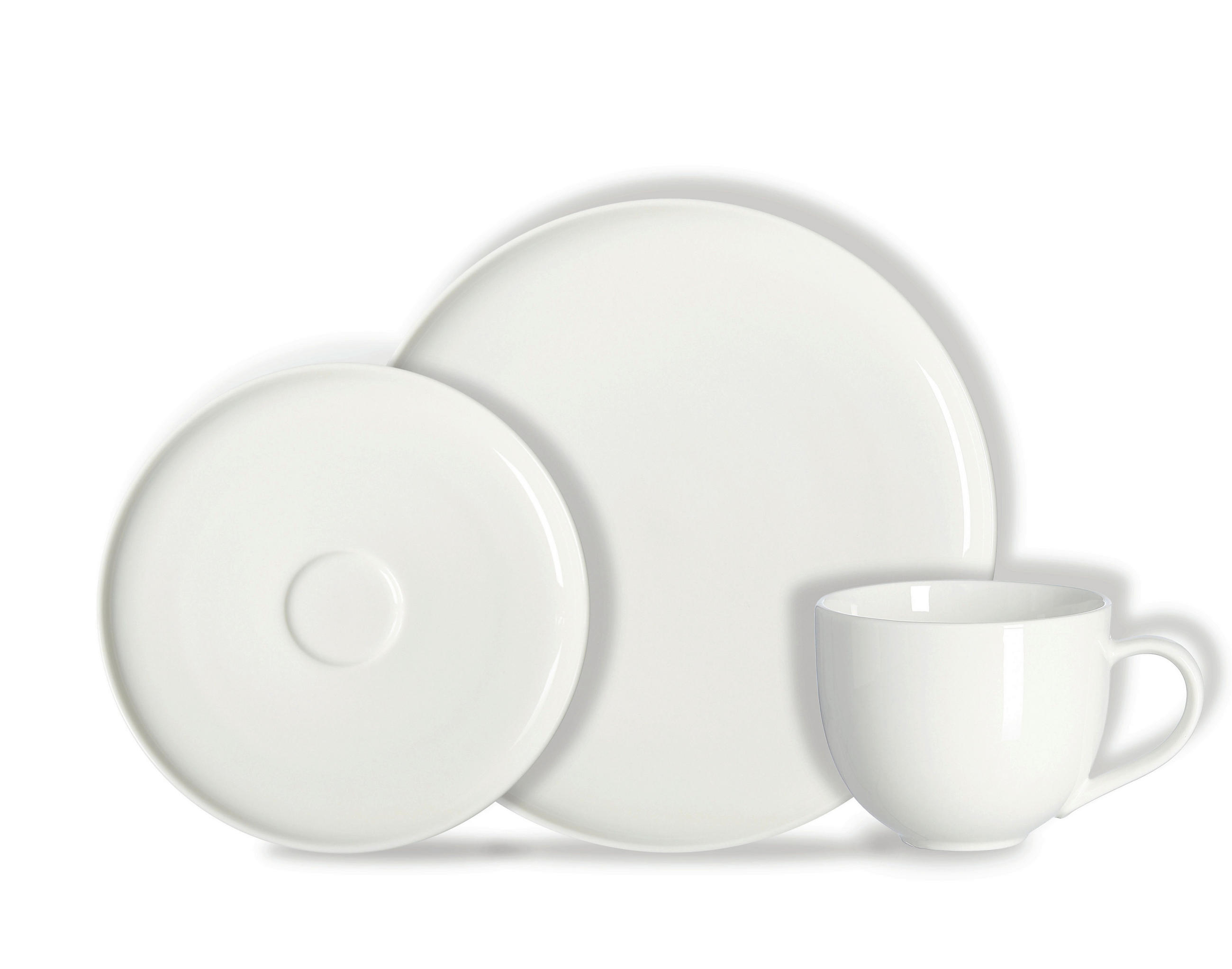 KAFFEESERVICE Weiß 18-teilig  - Weiß, Basics, Keramik - Ritzenhoff Breker