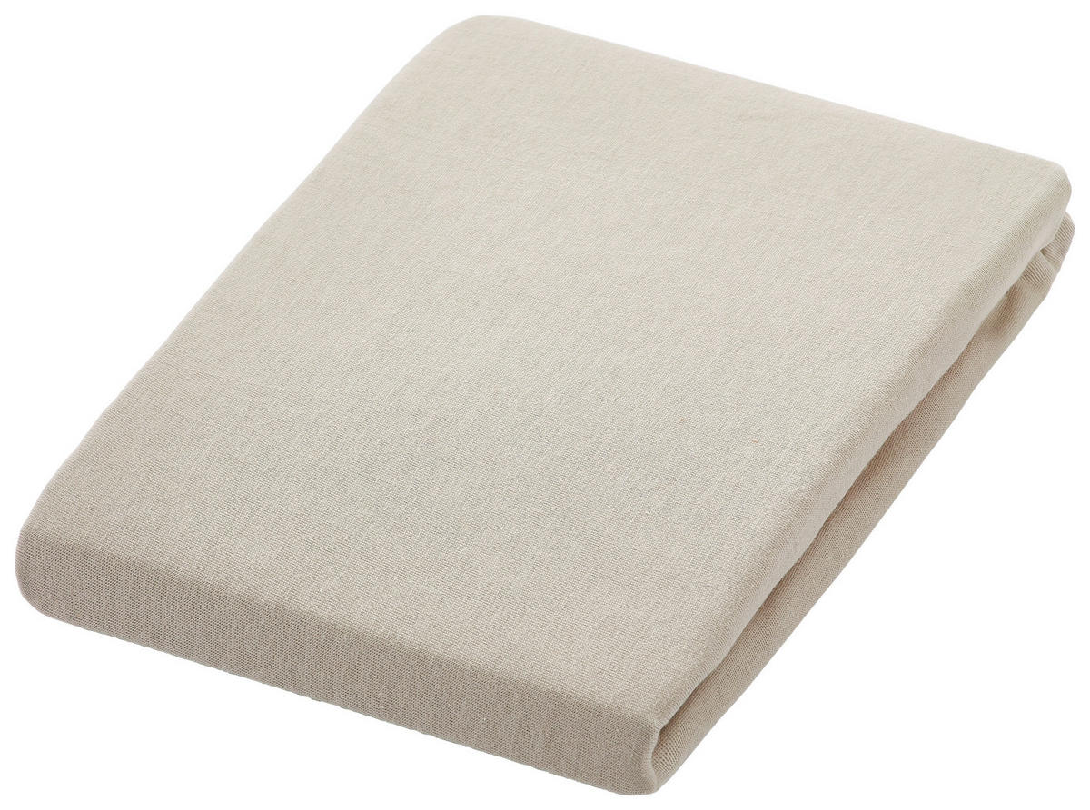 DETSKÁ NAPÍNACIA PLACHTA 60-70/120-140 cm  - taupe, Basics, textil (60-70/120-140cm) - Patinio