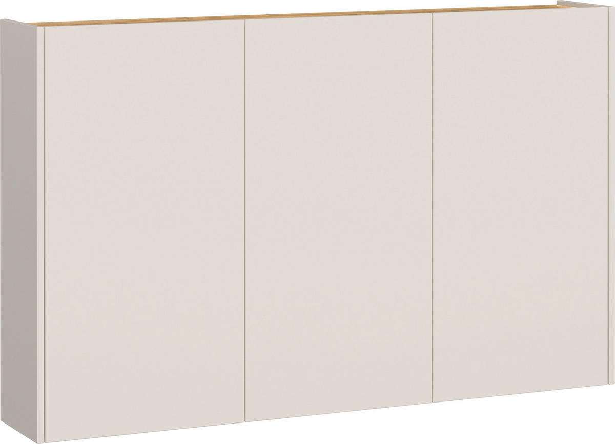 SCHUHSCHRANK Eichefarben, Kaschmir  - Kaschmir/Eichefarben, Design, Holzwerkstoff (138/87/25cm)