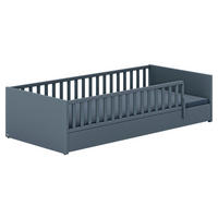 PADLÓÁGY Little Flo  - fekete/kék, Basics, faalapú anyag (90/200cm) - Paidi