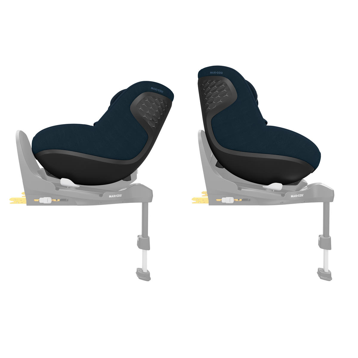 BAKÅTVÄND BILBARNSTOL PEARL 360 PRO  - mörkblå, Basics, metall/textil (43,2/49,6/71,4cm) - Maxi Cosi Pro