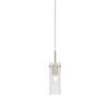 PENDELLEUCHTE Tiba 7/28,5 cm   - Transparent/Nickelfarben, Design, Glas/Metall (7/28,5cm) - Markslöjd