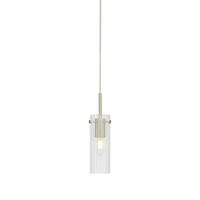 PENDELLEUCHTE Tiba 7/28,5 cm   - Transparent/Nickelfarben, Design, Glas/Metall (7/28,5cm) - Markslöjd