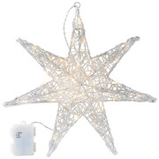 DEKOSTERN - Klar, Basics, Kunststoff (40cm) - X-Mas