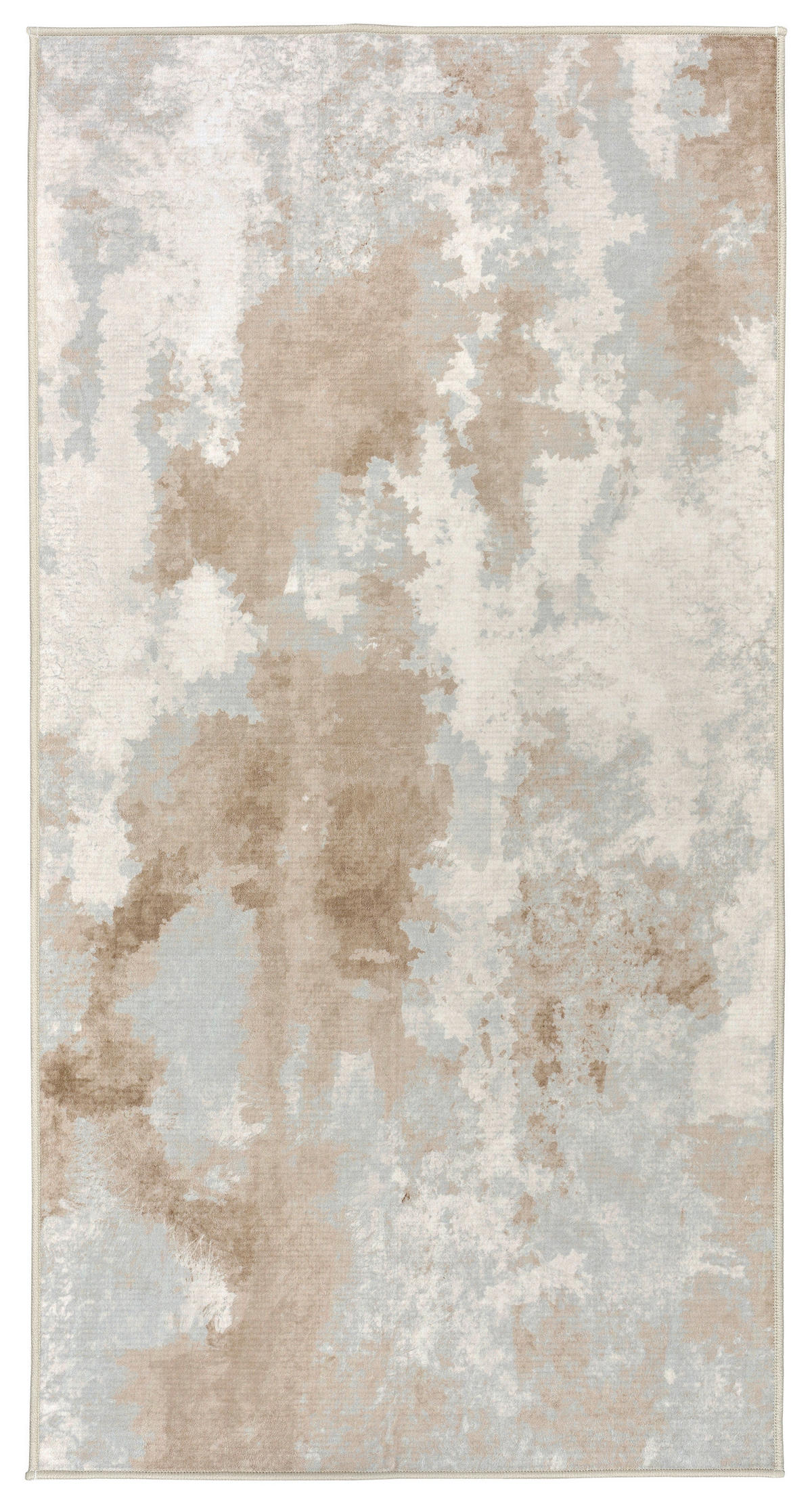 PLOCHO TKANÝ KOBEREC, 80/150 cm, tmavosivá, sivohnedá - sivohnedá/tmavosivá, Design, textil/plast (80/150cm) - Lindorug