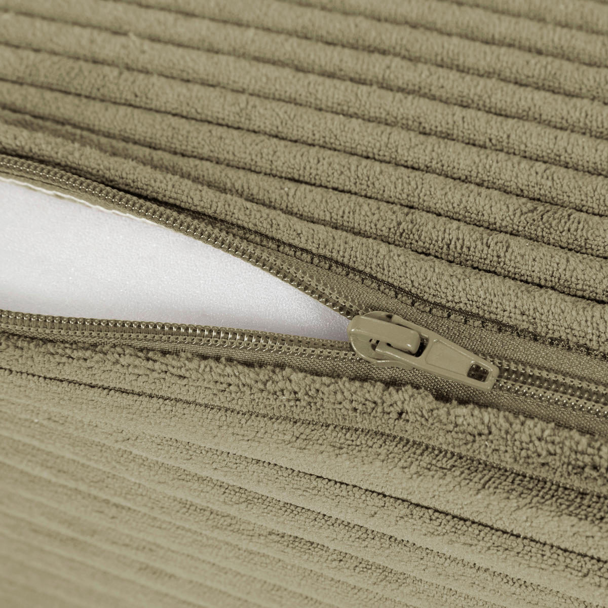 SCHLAFSOFA Cord Grün  - Grün, MODERN, Textil (200/70/90cm) - Livetastic