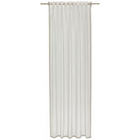 FERTIGVORHANG  halbtransparent  140/245 cm   - Silberfarben, KONVENTIONELL, Textil (140/245cm) - Dieter Knoll