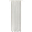 FERTIGVORHANG  halbtransparent  140/245 cm   - Silberfarben, KONVENTIONELL, Textil (140/245cm) - Dieter Knoll
