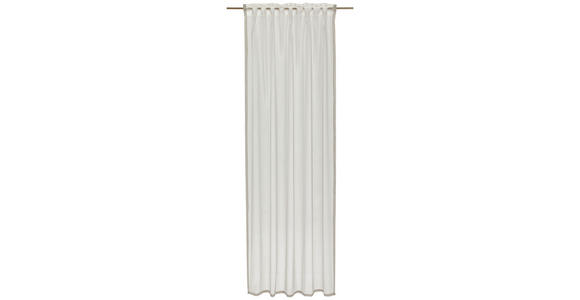 FERTIGVORHANG  halbtransparent  140/245 cm   - Silberfarben, KONVENTIONELL, Textil (140/245cm) - Dieter Knoll