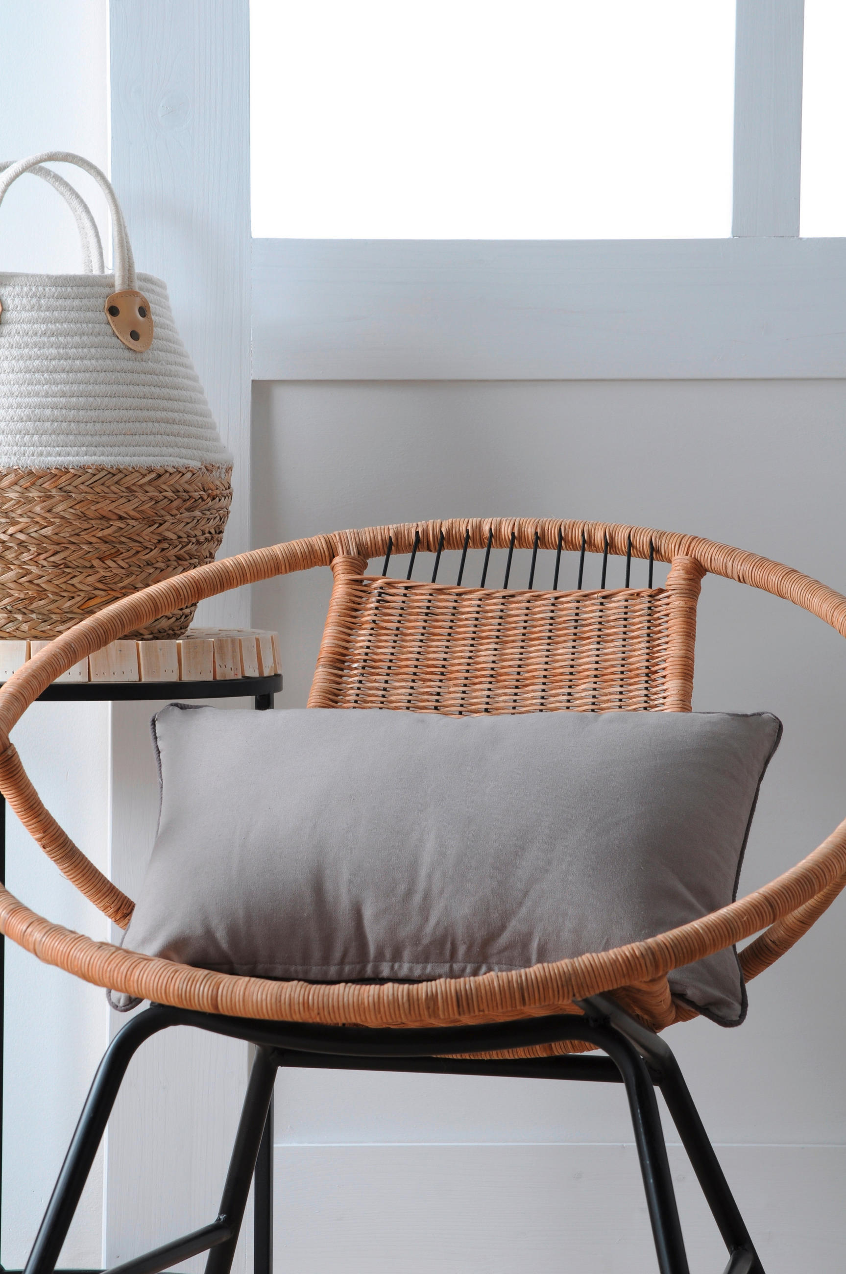OKRASNA BLAZINA  MARIS   30/50 cm          - siva, Konvencionalno, tekstil (30/50cm)
