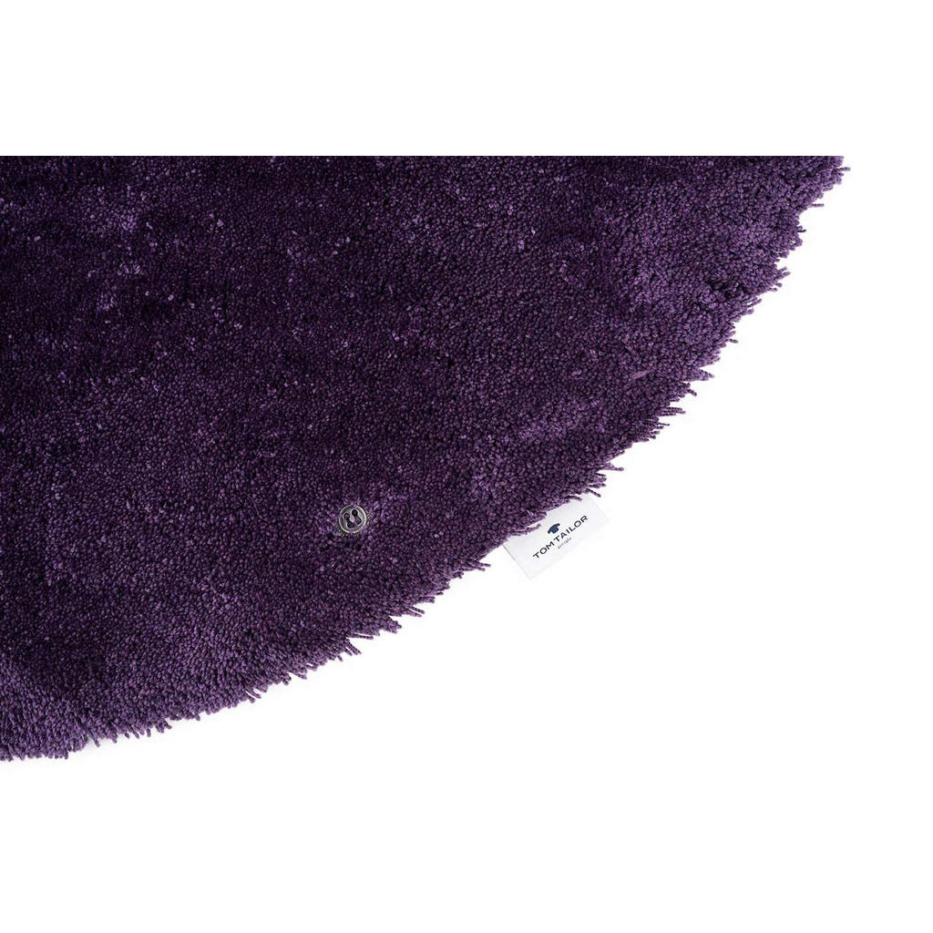 Thumbnail - Tom Tailor Hochflorteppich Cozy, Lila, Textil, Uni, eiförmig, 135x200 cm, Teppiche & Böden, Teppiche, Hochflorteppiche &...